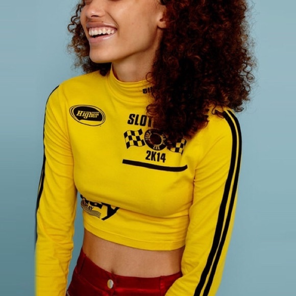 Naovibes Tops - NWT Naovibes Y/B 2K14 Graphic Long Sleeve Top